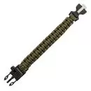imagem do produto Pulseira Paracord Survival com Apito e Iniciador de Fogo - Guepardo