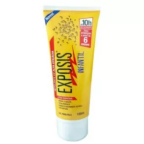 imagem de Repelente Gel Infantil com at 10Hrs de Proteo a base de Icaridina 100ml    - Exposis