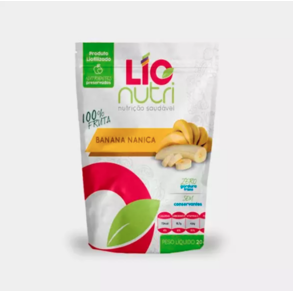 imagem de Snack de Banana Nanica Liofilizada - Lionutri