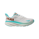 imagem do produto Tnis Clifton 9 para Corrida de Asfalto Feminino Branco e Azul - Hoka