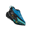 imagem do produto T�nis de trilha Mafate 5 Feminino Azul e Preto - Hoka