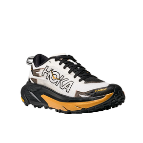 imagem de T�nis de trilha Mafate 5 Feminino Branco e Preto - Hoka