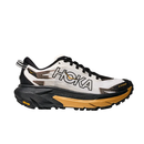 imagem do produto T�nis de trilha Mafate 5 Feminino Branco e Preto - Hoka