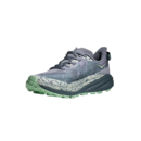 imagem do produto Tnis Speedgoat 6 Feminino para Corrida de Trilha Cinza e Verde - Hoka