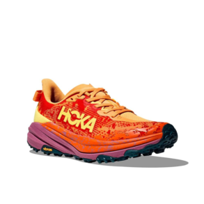 imagem de Tnis Speedgoat 6 Masculino para Corrida de Trilha Trail Run Laranja - Hoka