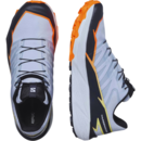 imagem do produto T�nis Thundercross Masculino Para Trilha e Corrida de Montanha Cinza e Laranja - Salomon