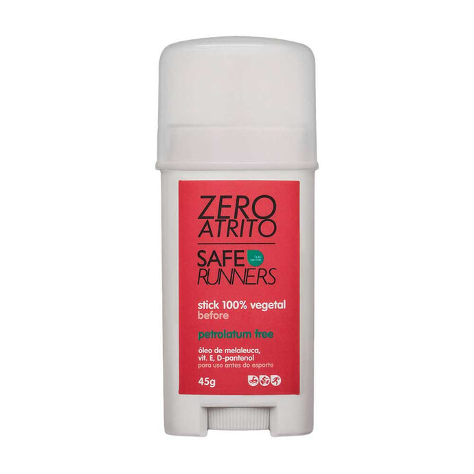 imagem do produto Zero Atrito - Stick 100% Vegetal 45g - Safe Runners
